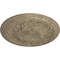 Ekena Millwork Damon Ceiling Medallion (Fits Canopies up to 3 3/8"), 20"OD x 1 1/2"P, Gobi Desert Crackle CM20DAGDC - alternate 2